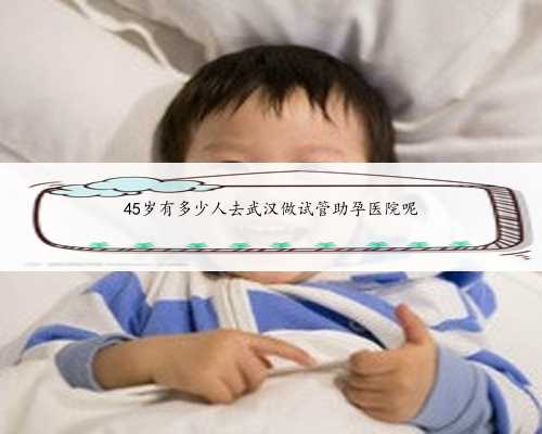 45岁有多少人去武汉做试管助孕医院呢
